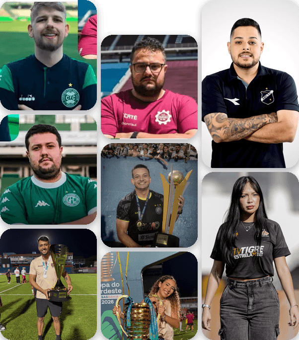 Alunos do Futebol Interativo em experiência prática dentro de clubes parceiros
